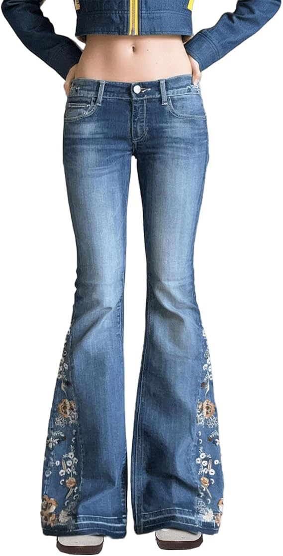 Next Gen Low Rise Retro Flared Jeans