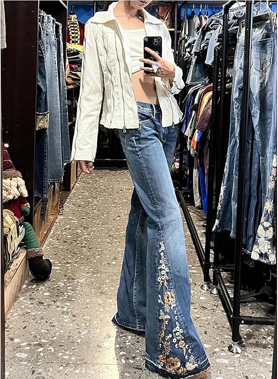 Next Gen Low Rise Retro Flared Jeans