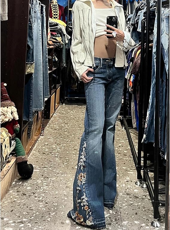 Next Gen Low Rise Retro Flared Jeans